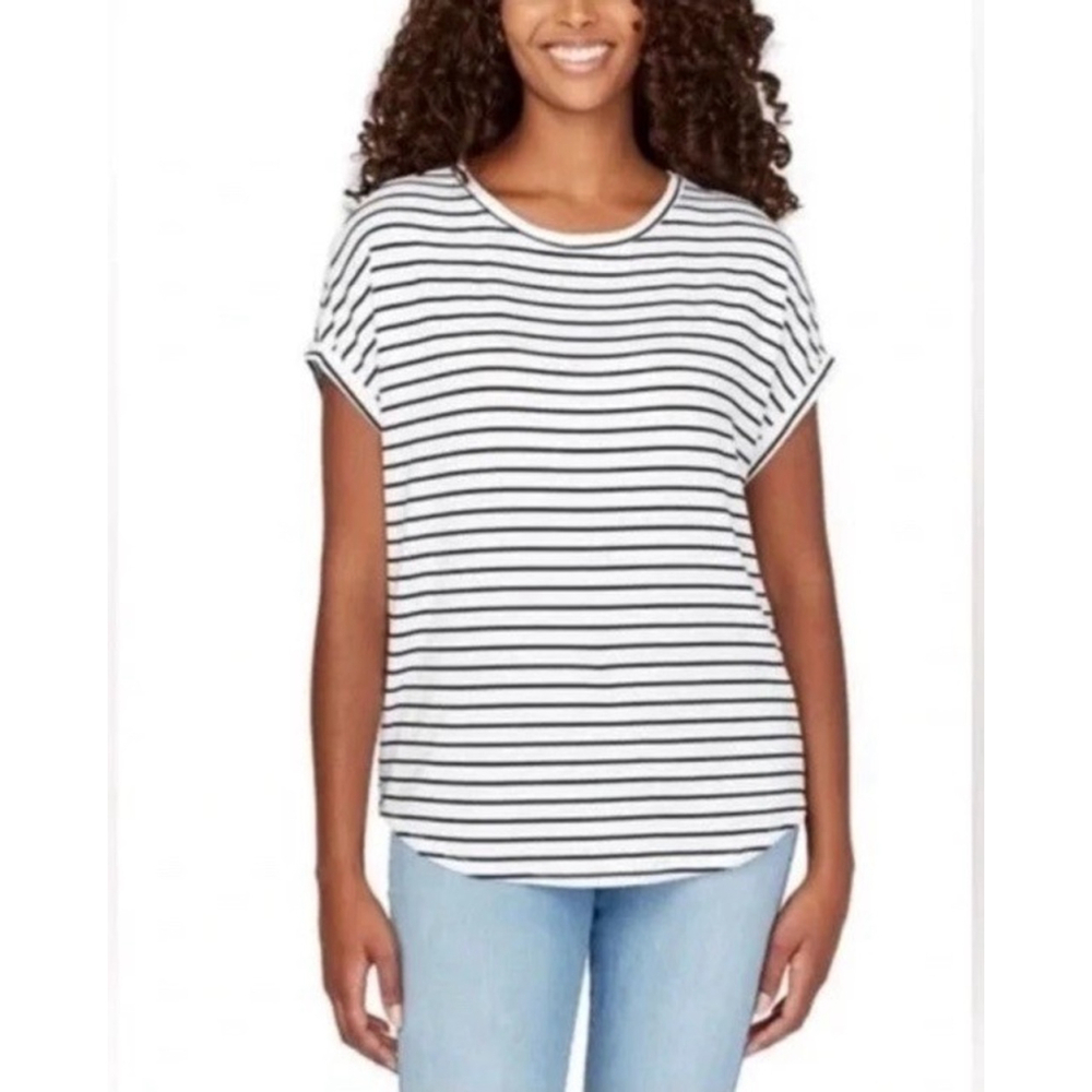 Buffalo David Bitton Ladies' Short Sleeve Top: Stars,Mint, Navy, XS, S,M, L, XXL